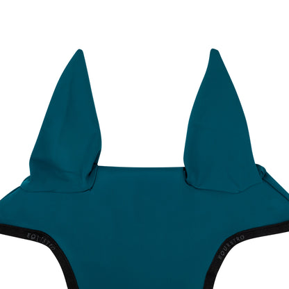 Equestro Fly Veil In Technical Fabric With Noseband Attachment