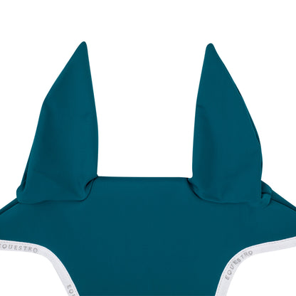 Equestro Fly Veil In Technical Fabric With Noseband Attachment