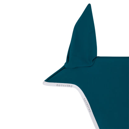 Equestro Fly Veil In Technical Fabric With Noseband Attachment