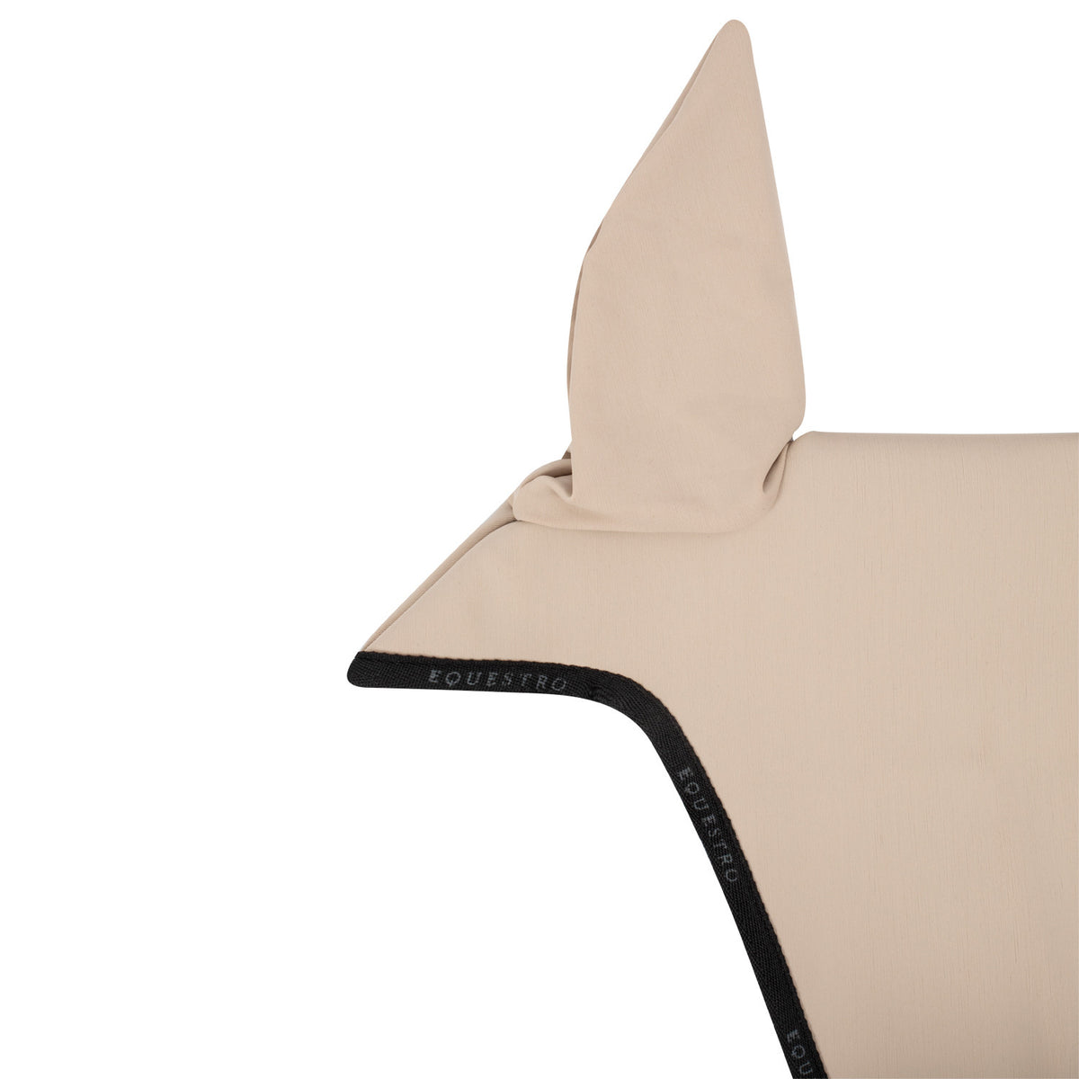 Equestro Fly Veil In Technical Fabric With Noseband Attachment