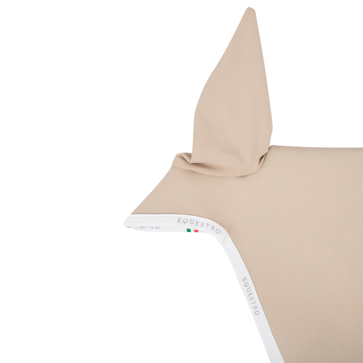 Equestro Fly Veil In Technical Fabric With Noseband Attachment