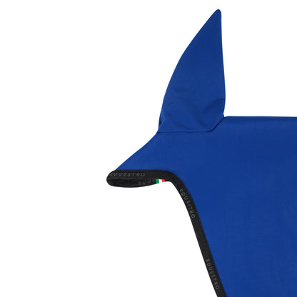 Equestro Fly Veil In Technical Fabric With Noseband Attachment
