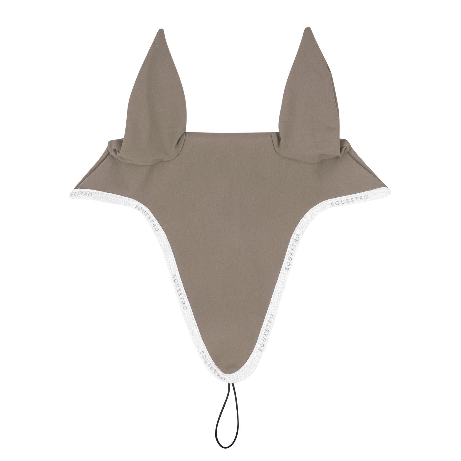 Fly veil in technical fabric with noseband attachment.