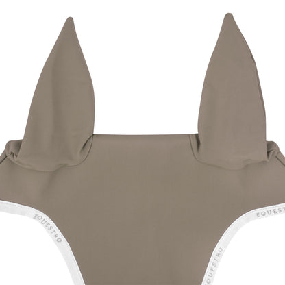Equestro Fly Veil In Technical Fabric With Noseband Attachment