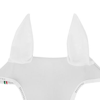 Equestro Fly Veil In Technical Fabric With Noseband Attachment