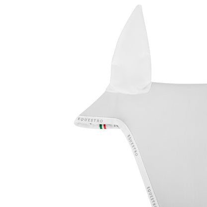 Equestro Fly Veil In Technical Fabric With Noseband Attachment