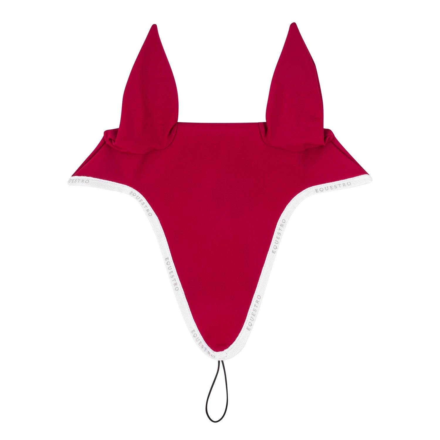 Fly veil in technical fabric with noseband attachment.