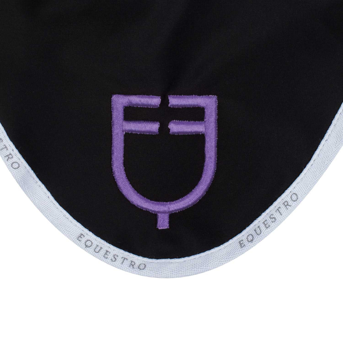 Equestro Fly Veil In Technical Fabric With Multicolour Logo