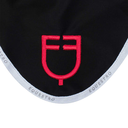 Equestro Fly Veil In Technical Fabric With Multicolour Logo
