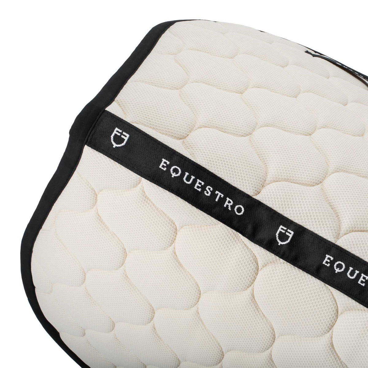 Equestro Logo Mesh Fabric Jumping Saddle Pad