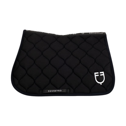 Equestro Logo Mesh Fabric Jumping Saddle Pad