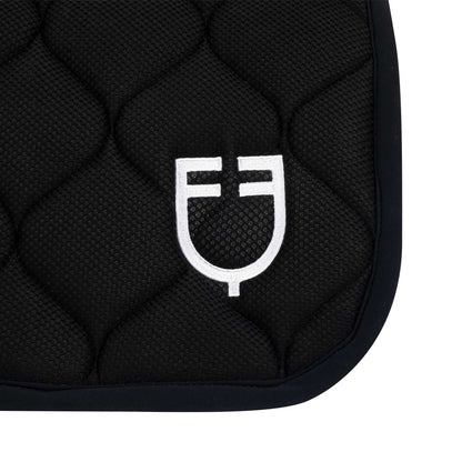 Equestro Logo Mesh Fabric Jumping Saddle Pad