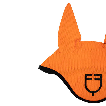 Equestro Perforated Fabric Fly Veil With Logo