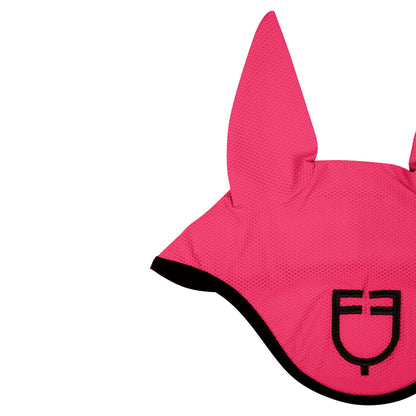 Equestro Perforated Fabric Fly Veil With Logo
