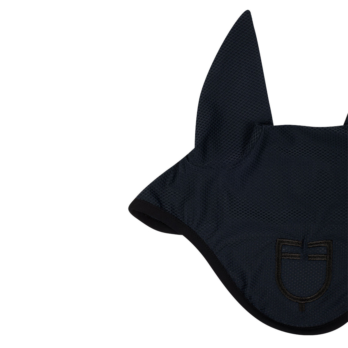Equestro Perforated Fabric Fly Veil With Logo