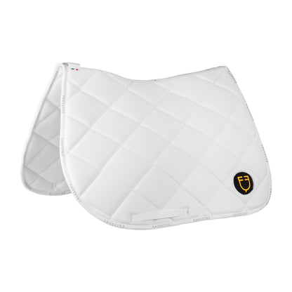 Equestro Technical Fabric Saddle Pad With Number Holder