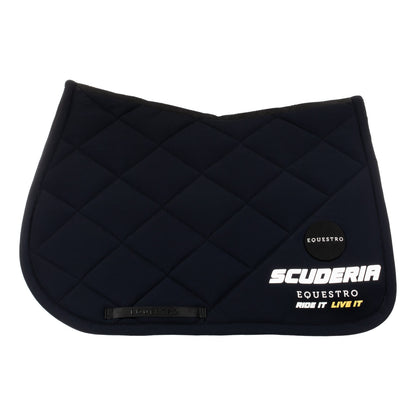 Equestro Scuderia Jumping Saddle Pad In Technical Fabric