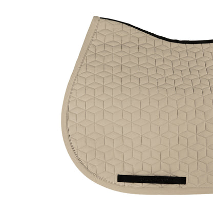 Equestro Jumping Saddle Pad Cube Quilting