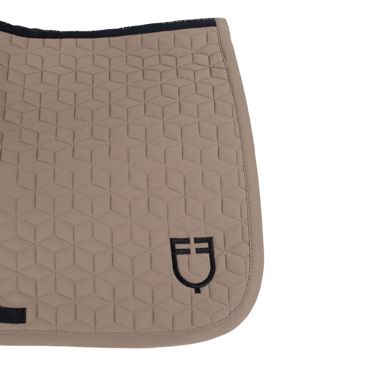 Equestro Jumping Saddle Pad Cube Quilting