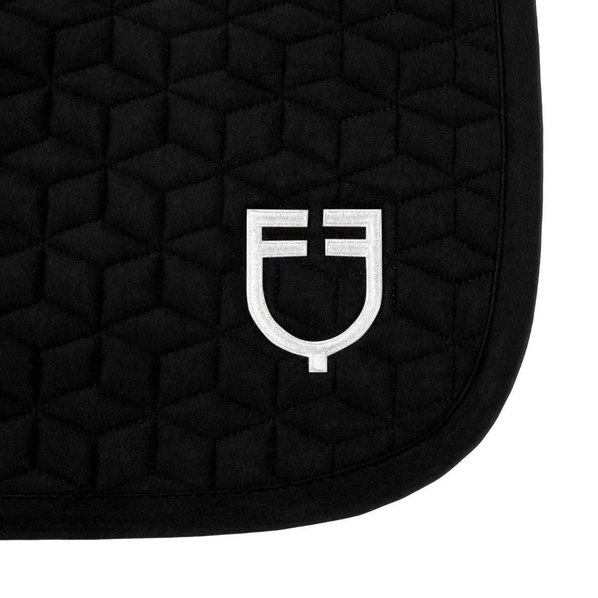 Equestro Jumping Saddle Pad Cube Quilting
