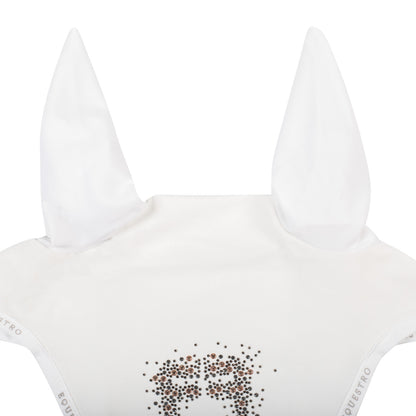 Equestro Fly Veil In Technical Fabric Glitter Logo
