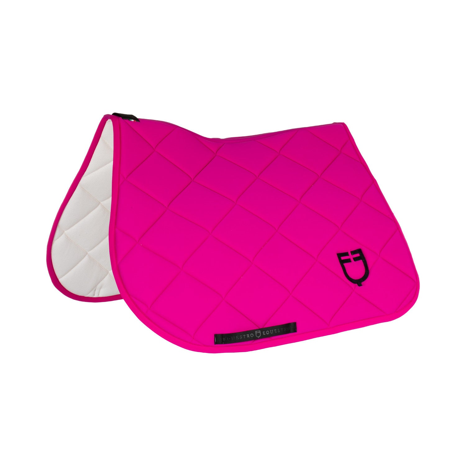 Padded GP jumping saddle pad with honeycomb inside.