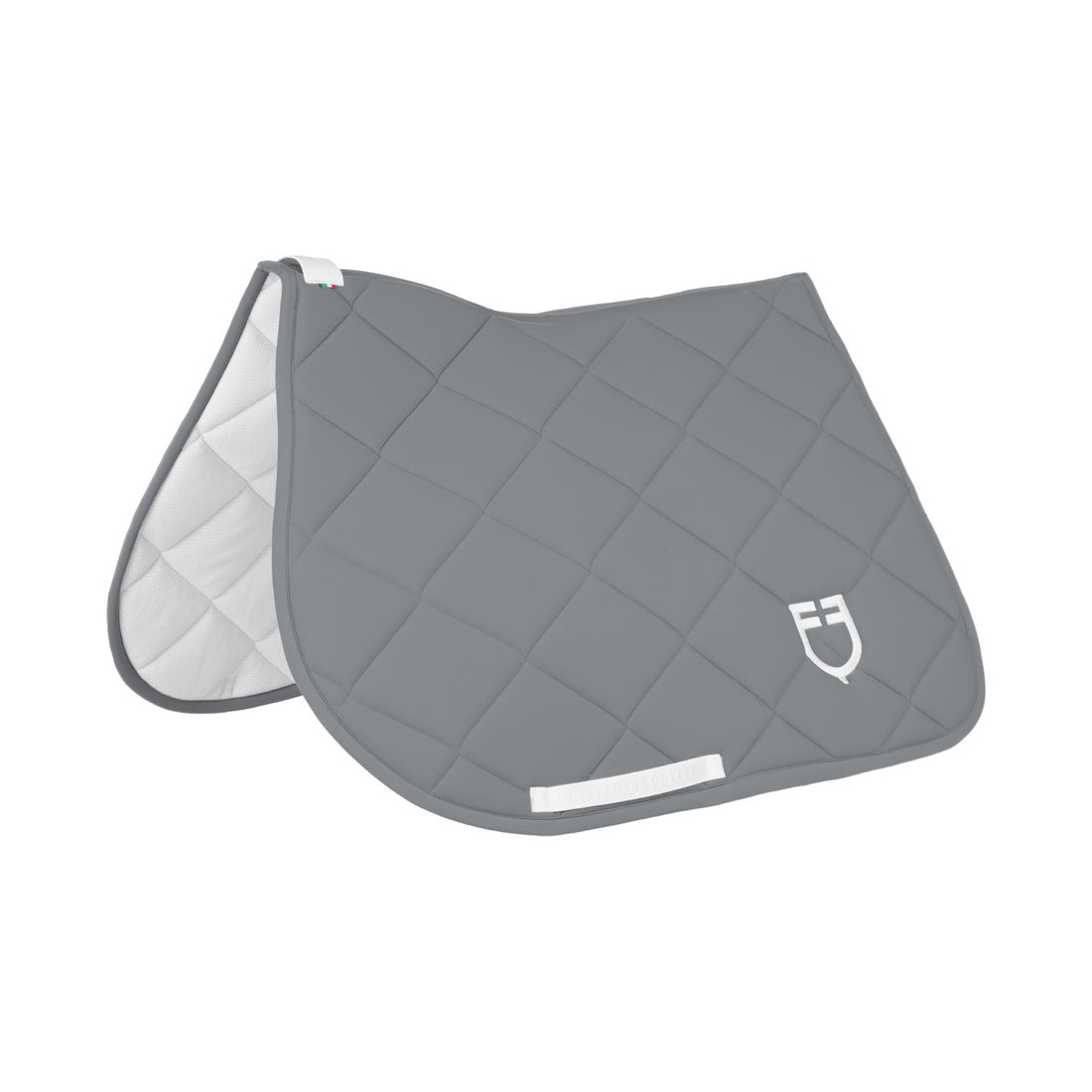 Padded GP jumping saddle pad with honeycomb inside.