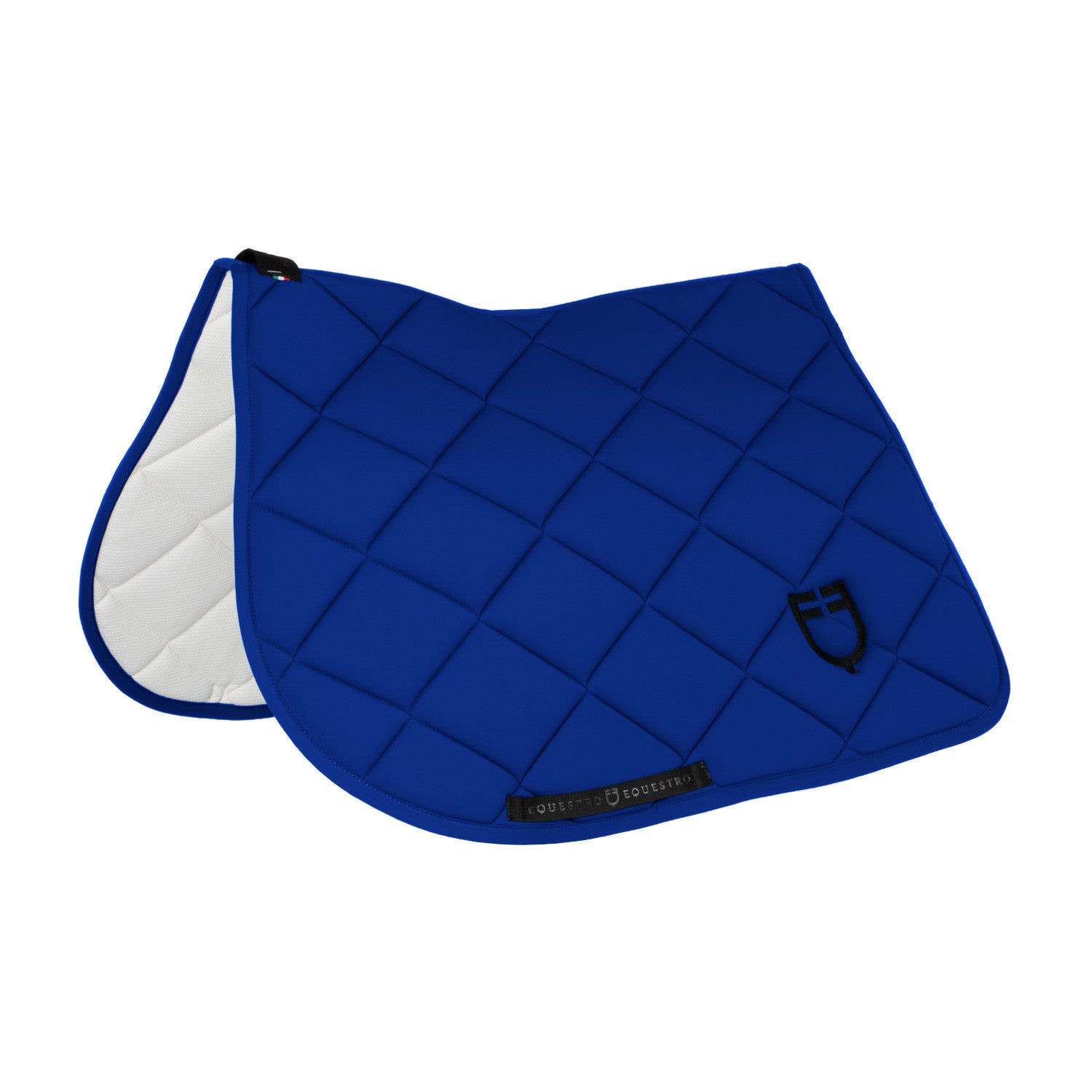 Padded GP jumping saddle pad with honeycomb inside.