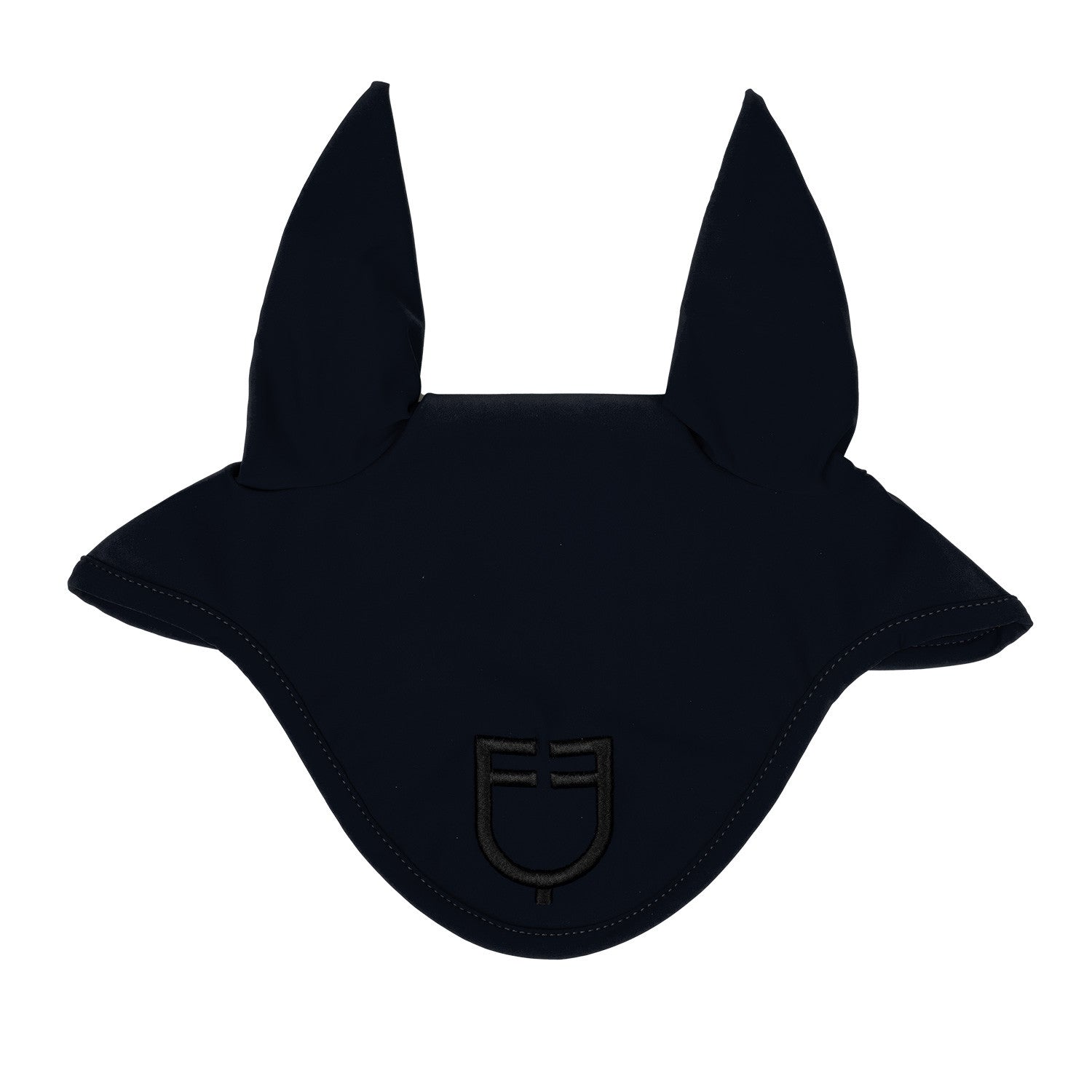 Fly veil in technical fabric with logo.