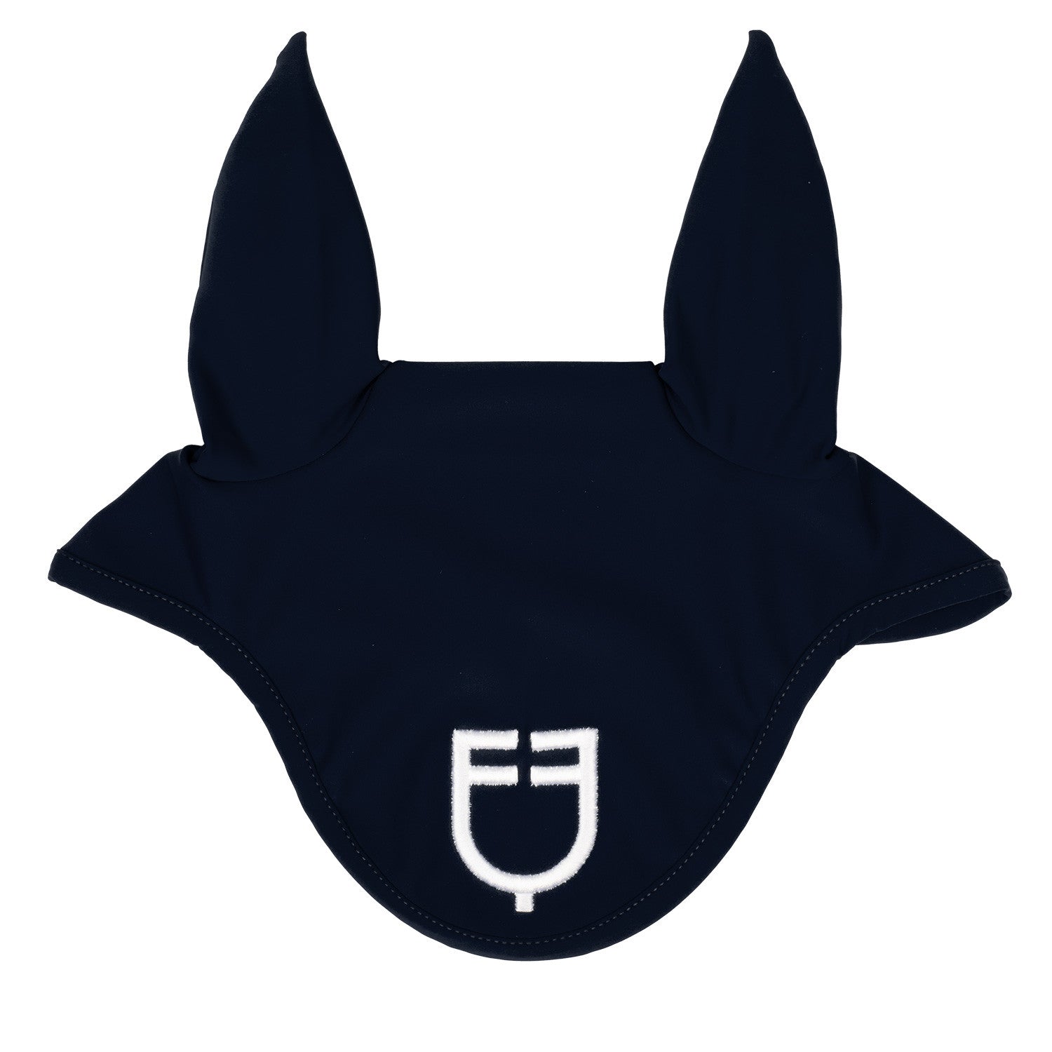 Fly veil in technical fabric with logo.
