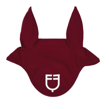 Fly veil in technical fabric with logo.