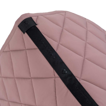 Equestro Jumping Saddle Pad With Rhinestone Logo