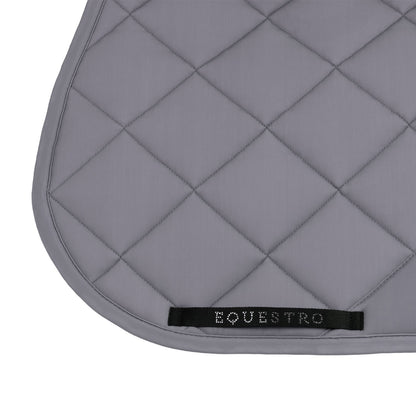 Equestro Jumping Saddle Pad With Rhinestone Logo