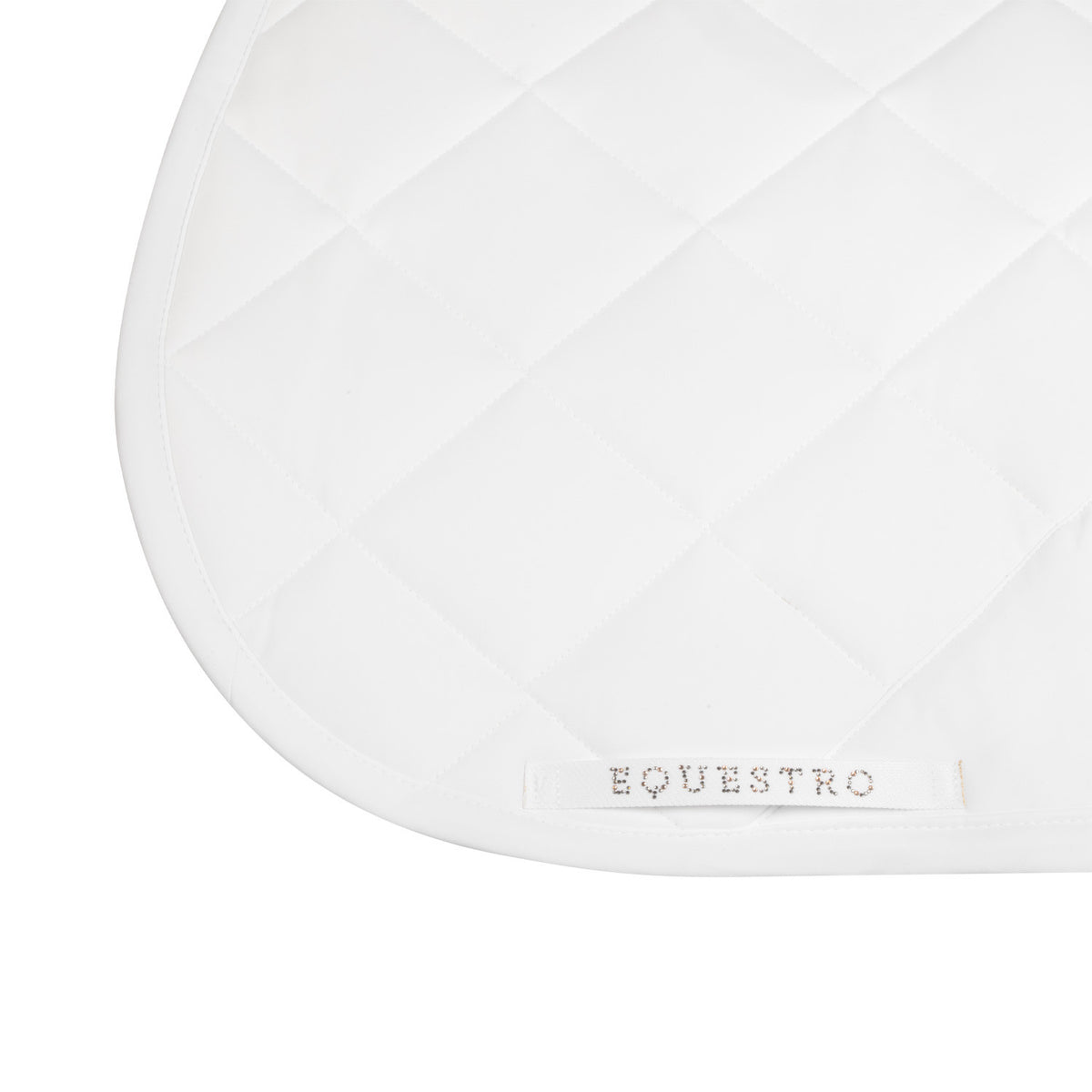 Equestro Jumping Saddle Pad With Rhinestone Logo
