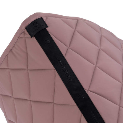Equestro Dressage Saddle Pad With Rhinestone Logo