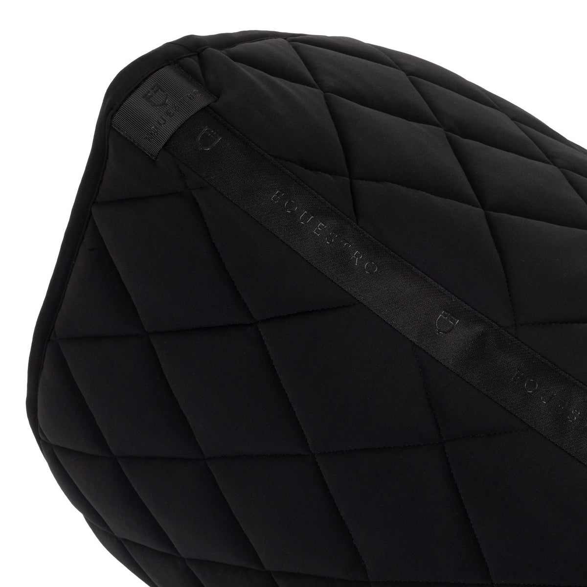 Equestro Dressage Saddle Pad With Rhinestone Logo