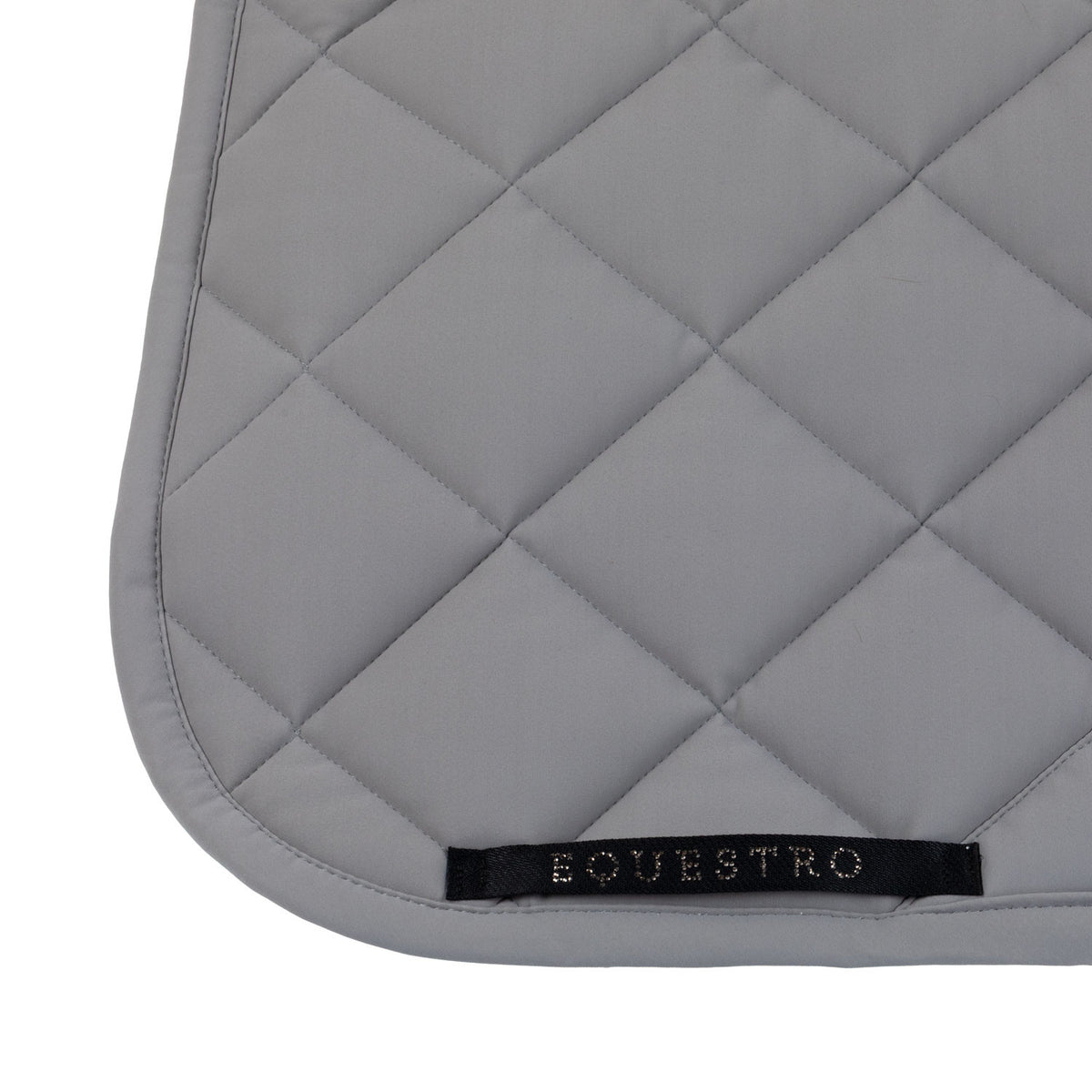 Equestro Dressage Saddle Pad With Rhinestone Logo