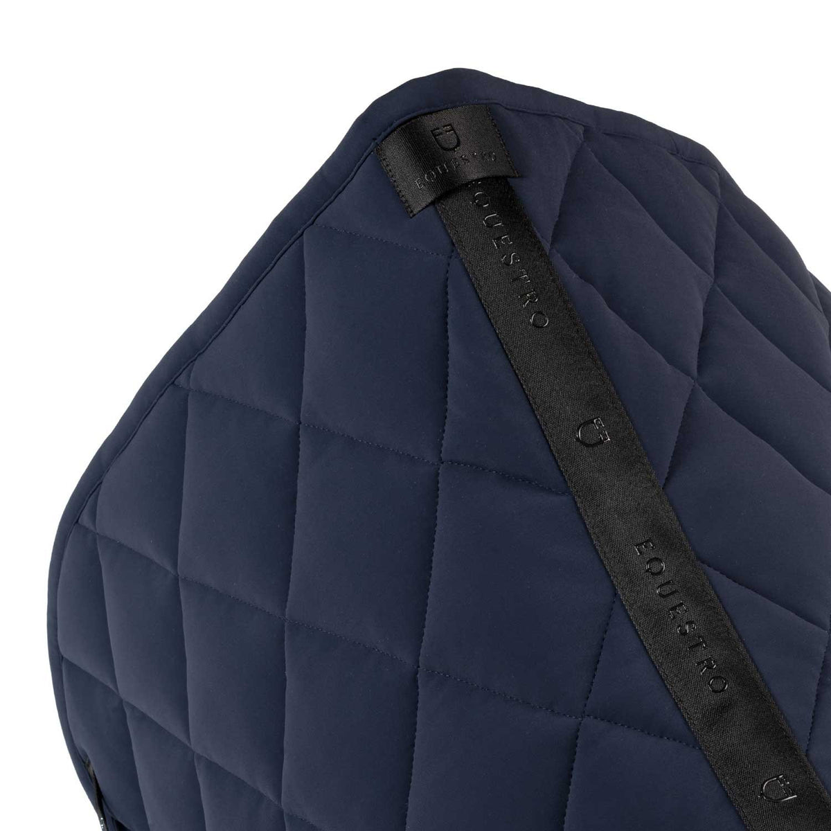 Equestro Dressage Saddle Pad With Rhinestone Logo