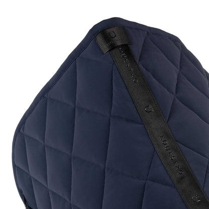 Equestro Dressage Saddle Pad With Rhinestone Logo