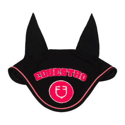 Fly veil in technical fabric with sponge logo patch.
