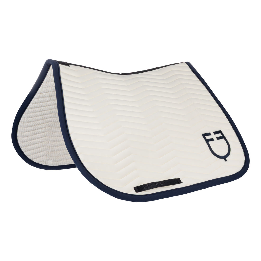 Wave Quilting jumping saddle pad in technical fabric.