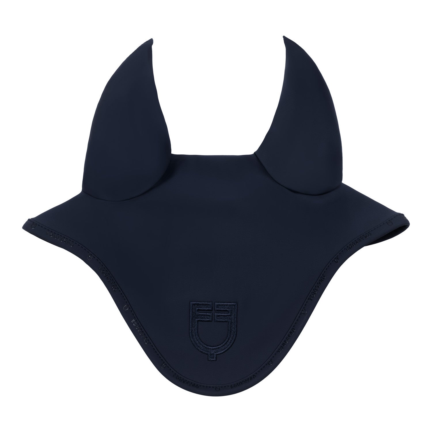 Silica fly veil with logo.