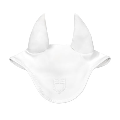 Silica fly veil with logo.