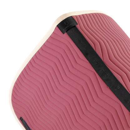 Equestro Wave Quilting Dressage Saddle Pad In Technical Fabric
