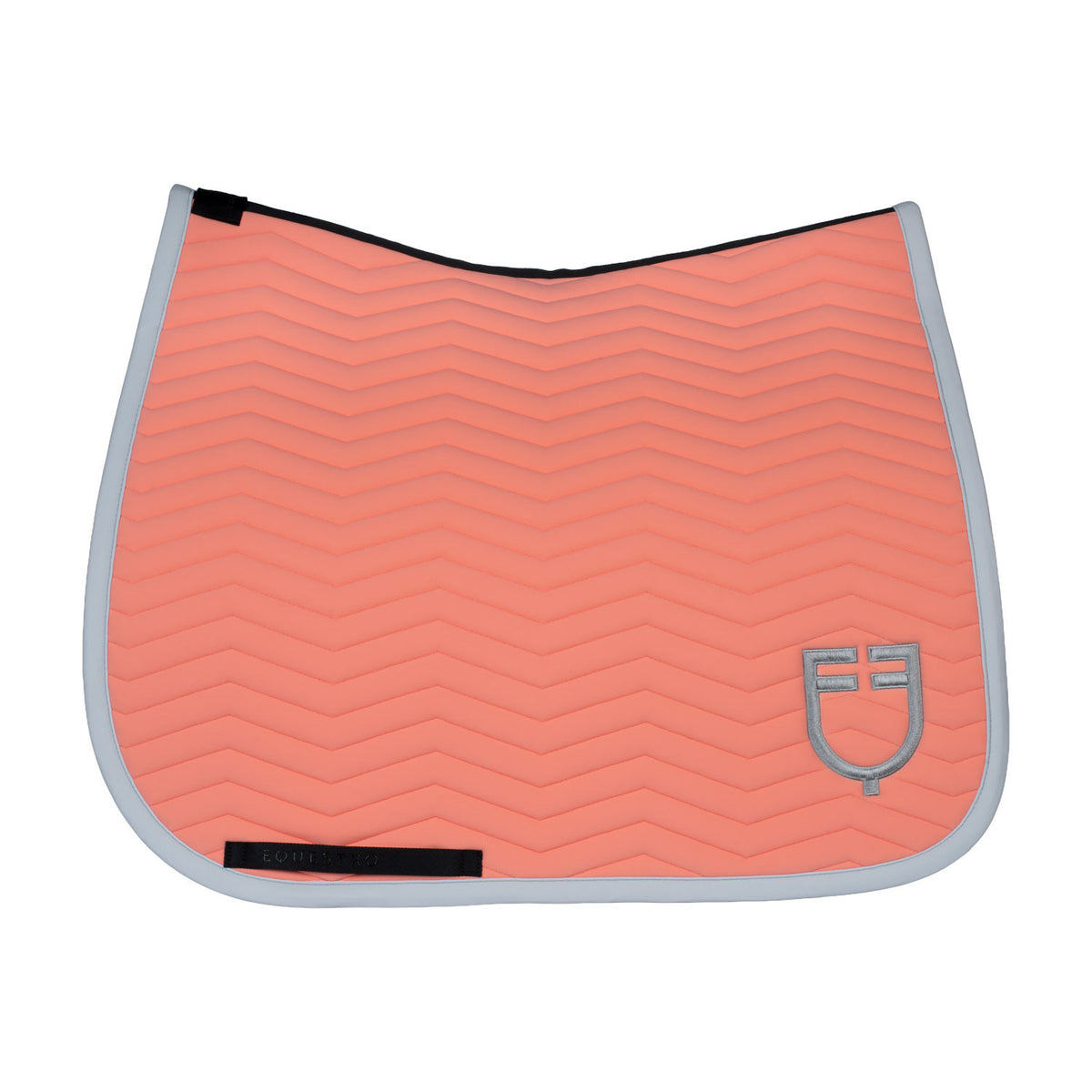 Equestro Wave Quilting Dressage Saddle Pad In Technical Fabric