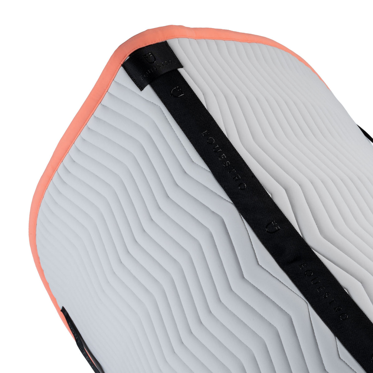 Equestro Wave Quilting Dressage Saddle Pad In Technical Fabric