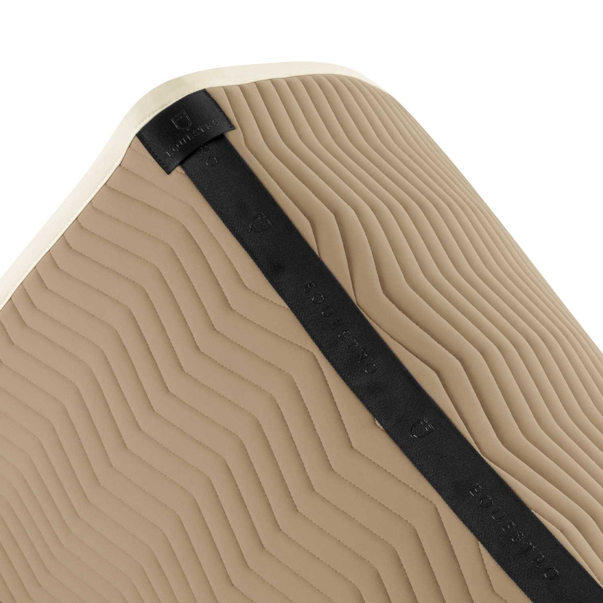 Equestro Wave Quilting Dressage Saddle Pad In Technical Fabric