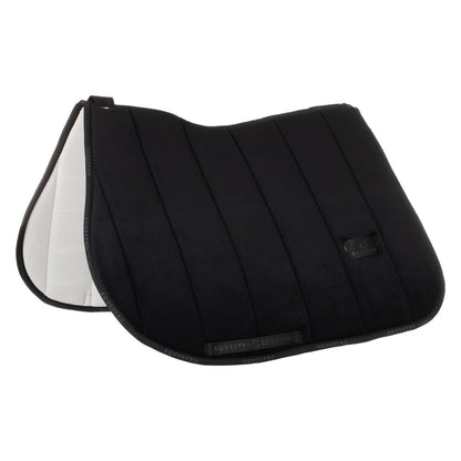 Jumping saddle pad Louvre technical fabric.
