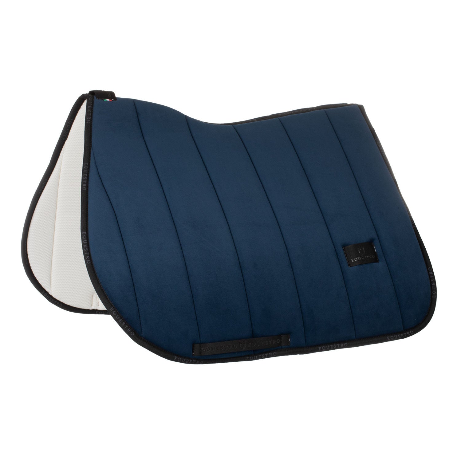 Jumping saddle pad Louvre technical fabric.
