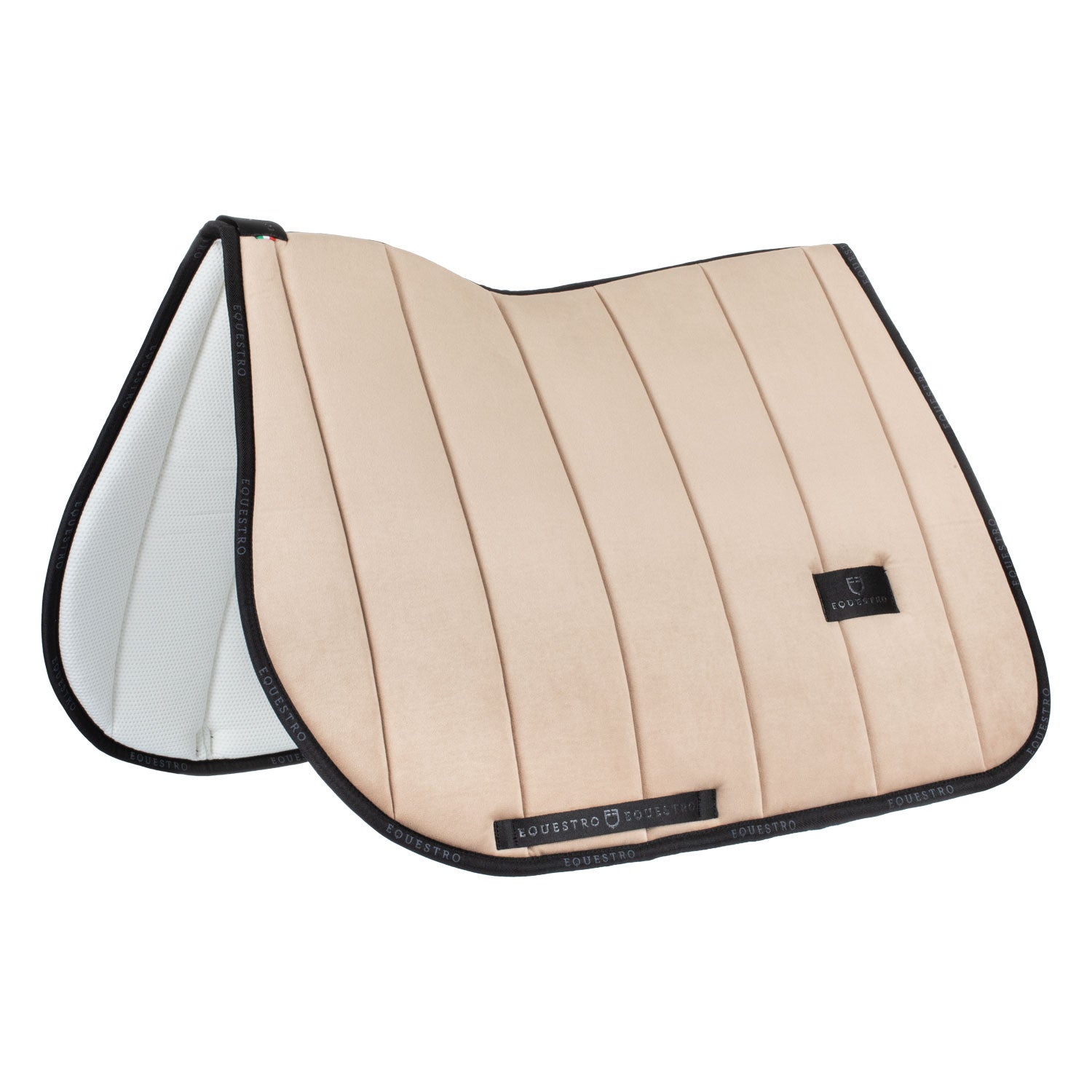 Jumping saddle pad Louvre technical fabric.